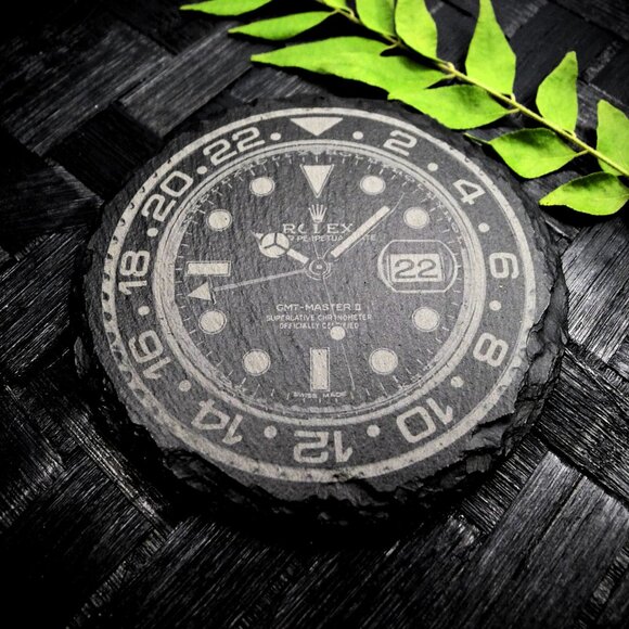 Rolex GMT Master II 116710 Slate Coasters Set of 4 Batman GMT - Picture 12 of 13